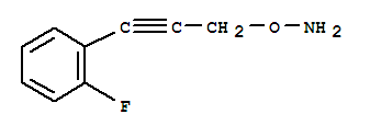 (9ci)-o-[3-(2-氟苯基)-2-丙炔]-羥胺結(jié)構(gòu)式_769093-46-1結(jié)構(gòu)式