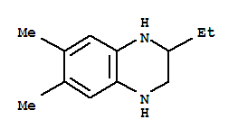 Quinoxaline, 2-ethyl-1,2,3,4-tetrahydro-6,7-dimethyl-(9ci)Structure,769132-60-7Structure Quinoxaline, 2-ethyl-1,2,3,4-tetrahydro-6,7-dimethyl-(9ci) Structure,769132-60-7Structure