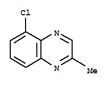 Quinoxaline, 5-chloro-2-methyl-Structure,76982-24-6Structure Quinoxaline, 5-chloro-2-methyl- Structure,76982-24-6Structure