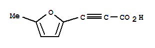 2-Propynoic acid, 3-(5-methyl-2-furanyl)-(9ci)Structure,77034-21-0Structure 2-Propynoic acid, 3-(5-methyl-2-furanyl)-(9ci) Structure,77034-21-0Structure