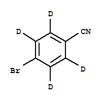 4-Bromobenzonitrile-d4Structure,771534-56-6Structure 4-Bromobenzonitrile-d4 Structure,771534-56-6Structure