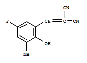 (9ci)-[(5-氟-2-羥基-3-甲基苯基)亞甲基]-丙二腈結構式_771558-34-0結構式