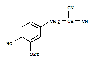 (9ci)-[(3-乙氧基-4-羥基苯基)甲基]-丙二腈結構式_771559-45-6結構式