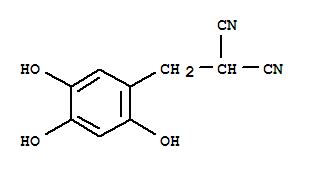 (9ci)-[(2,4,5-三羥基苯基)甲基]-丙二腈結構式_771560-23-7結構式