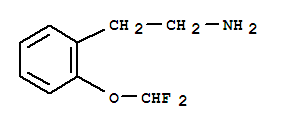 Benzeneethanamine, 2-(difluoromethoxy)-(9ci)Structure,771571-67-6Structure Benzeneethanamine, 2-(difluoromethoxy)-(9ci) Structure,771571-67-6Structure