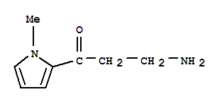 1-Propanone,3-amino-1-(1-methyl-1h-pyrrol-2-yl)-(9ci)Structure,771572-63-5Structure 1-Propanone,3-amino-1-(1-methyl-1h-pyrrol-2-yl)-(9ci) Structure,771572-63-5Structure