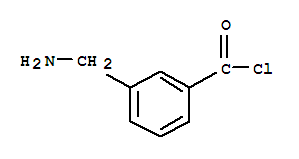 Benzoyl chloride, 3-(aminomethyl)-(9ci)Structure,771573-40-1Structure Benzoyl chloride, 3-(aminomethyl)-(9ci) Structure,771573-40-1Structure