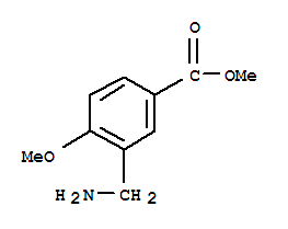 Benzoic acid, 3-(aminomethyl)-4-methoxy-, methyl ester (9ci)Structure,771579-95-4Structure Benzoic acid, 3-(aminomethyl)-4-methoxy-, methyl ester (9ci) Structure,771579-95-4Structure