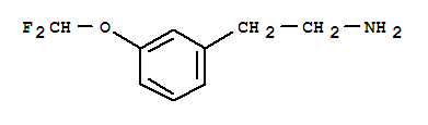 Benzeneethanamine, 3-(difluoromethoxy)-(9ci)Structure,771581-13-6Structure Benzeneethanamine, 3-(difluoromethoxy)-(9ci) Structure,771581-13-6Structure