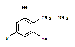 Benzenemethanamine, 4-fluoro-2,6-dimethyl-(9ci)Structure,771582-44-6Structure Benzenemethanamine, 4-fluoro-2,6-dimethyl-(9ci) Structure,771582-44-6Structure