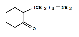Cyclohexanone, 2-(3-aminopropyl)-(9ci)Structure,771582-67-3Structure Cyclohexanone, 2-(3-aminopropyl)-(9ci) Structure,771582-67-3Structure
