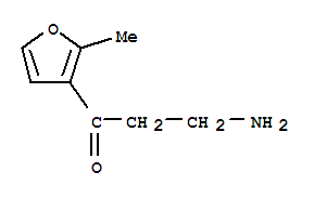 1-Propanone,3-amino-1-(2-methyl-3-furanyl)-(9ci)Structure,771582-95-7Structure 1-Propanone,3-amino-1-(2-methyl-3-furanyl)-(9ci) Structure,771582-95-7Structure