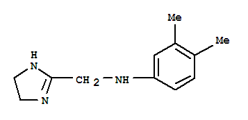 (9ci)-n-(3,4-二甲基苯基)-4,5-二氫-1H-咪唑-2-甲胺結(jié)構(gòu)式_772286-53-0結(jié)構(gòu)式