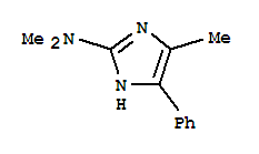 1H-imidazol-2-amine,n,n,4-trimethyl-5-phenyl-(9ci)Structure,772998-05-7Structure 1H-imidazol-2-amine,n,n,4-trimethyl-5-phenyl-(9ci) Structure,772998-05-7Structure