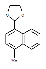 1,3-Dioxolane,2-(4-methyl-1-naphthalenyl)-(9ci)Structure,773094-49-8Structure 1,3-Dioxolane,2-(4-methyl-1-naphthalenyl)-(9ci) Structure,773094-49-8Structure
