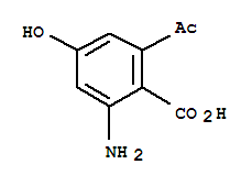 Benzoic acid, 2-acetyl-6-amino-4-hydroxy-(9ci)Structure,773098-92-3Structure Benzoic acid, 2-acetyl-6-amino-4-hydroxy-(9ci) Structure,773098-92-3Structure