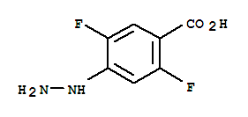 Benzoic acid, 2,5-difluoro-4-hydrazino-(9ci)Structure,773109-10-7Structure Benzoic acid, 2,5-difluoro-4-hydrazino-(9ci) Structure,773109-10-7Structure
