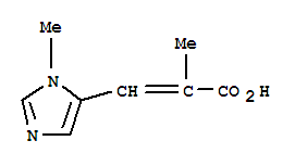 2-Propenoicacid,2-methyl-3-(1-methyl-1h-imidazol-5-yl)-(9ci)Structure,773114-32-2Structure 2-Propenoicacid,2-methyl-3-(1-methyl-1h-imidazol-5-yl)-(9ci) Structure,773114-32-2Structure