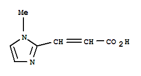 2-Propenoicacid,3-(1-methyl-1h-imidazol-2-yl)-(9ci)Structure,773129-71-8Structure 2-Propenoicacid,3-(1-methyl-1h-imidazol-2-yl)-(9ci) Structure,773129-71-8Structure