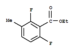 Benzoic acid, 2,6-difluoro-3-methyl-, ethyl ester (9ci)Structure,773135-48-1Structure Benzoic acid, 2,6-difluoro-3-methyl-, ethyl ester (9ci) Structure,773135-48-1Structure