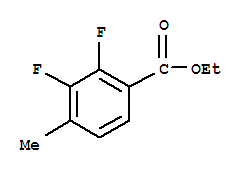 Benzoic acid, 2,3-difluoro-4-methyl-, ethyl ester (9ci)Structure,773135-56-1Structure Benzoic acid, 2,3-difluoro-4-methyl-, ethyl ester (9ci) Structure,773135-56-1Structure