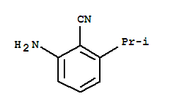 Benzonitrile, 2-amino-6-(1-methylethyl)-(9ci)Structure,77326-41-1Structure Benzonitrile, 2-amino-6-(1-methylethyl)-(9ci) Structure,77326-41-1Structure