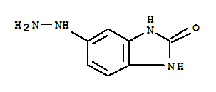 (9ci)-5-肼基-1,3-二氫-2H-苯并咪唑-2-酮結構式_773837-68-6結構式