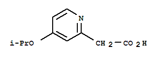 2-Pyridineaceticacid,4-(1-methylethoxy)-(9ci)Structure,773848-48-9Structure 2-Pyridineaceticacid,4-(1-methylethoxy)-(9ci) Structure,773848-48-9Structure