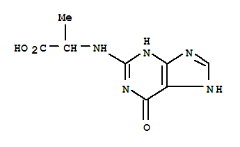 Alanine, n-(6,7-dihydro-6-oxo-1h-purin-2-yl)-(9ci)Structure,774156-67-1Structure Alanine, n-(6,7-dihydro-6-oxo-1h-purin-2-yl)-(9ci) Structure,774156-67-1Structure