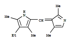1H-pyrrole,2-[(2,4-dimethyl-3h-pyrrol-3-ylidene)methyl]-4-ethyl-3,5-dimethyl-(9ci) Structure,774171-69-6Structure