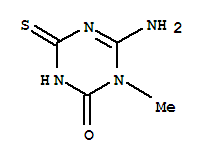 1,3,5-Triazin-2(1h)-one,6-amino-3,4-dihydro-1-methyl-4-thioxo-(9ci)Structure,77420-23-6Structure 1,3,5-Triazin-2(1h)-one,6-amino-3,4-dihydro-1-methyl-4-thioxo-(9ci) Structure,77420-23-6Structure