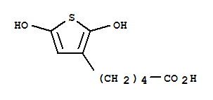 3-Thiophenepentanoic acid, 2,5-dihydroxy-(9ci)Structure,774522-23-5Structure 3-Thiophenepentanoic acid, 2,5-dihydroxy-(9ci) Structure,774522-23-5Structure