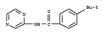 (9ci)-4-(1,1-二甲基乙基)-n-吡嗪-苯甲酰胺結(jié)構(gòu)式_774589-60-5結(jié)構(gòu)式