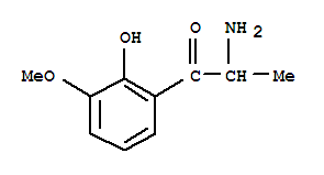 1-Propanone,2-amino-1-(2-hydroxy-3-methoxyphenyl)-(9ci)Structure,775235-91-1Structure 1-Propanone,2-amino-1-(2-hydroxy-3-methoxyphenyl)-(9ci) Structure,775235-91-1Structure