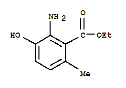 (9ci)-2-氨基-3-羥基-6-甲基-苯甲酸乙酯結構式_775245-58-4結構式