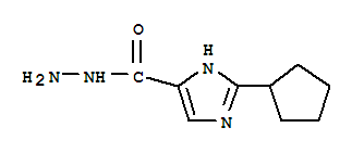 1H-imidazole-4-carboxylicacid,2-cyclopentyl-,hydrazide(9ci) Structure,775350-13-5Structure