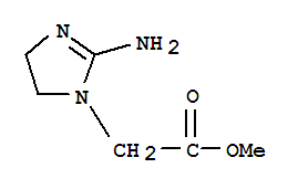 (9ci)-2-氨基-4,5-二氫-1H-咪唑-1-乙酸甲酯結(jié)構(gòu)式_775517-90-3結(jié)構(gòu)式