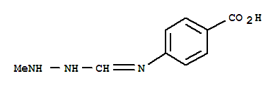 Benzoic acid, 4-[[(2-methylhydrazino)methylene]amino]-(9ci) Structure,776273-62-2Structure