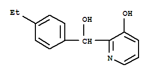 2-Pyridinemethanol,alpha-(4-ethylphenyl)-3-hydroxy-(9ci)Structure,776317-60-3Structure 2-Pyridinemethanol,alpha-(4-ethylphenyl)-3-hydroxy-(9ci) Structure,776317-60-3Structure