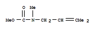 Carbamic acid, methyl(3-methyl-2-butenyl)-, methyl ester (9ci) Structure,776325-45-2Structure