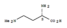 (s)-(9ci)-2-氨基-4-(二甲基氨基)-丁酸結(jié)構(gòu)式_777011-50-4結(jié)構(gòu)式