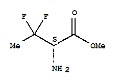 (s)-(9ci)-2-氨基-3,3-二氟-丁酸甲酯結(jié)構(gòu)式_777034-61-4結(jié)構(gòu)式