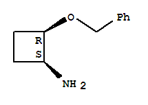 Cyclobutanamine, 2-(phenylmethoxy)-, (1s,2r)-(9ci) Structure,777040-68-3Structure