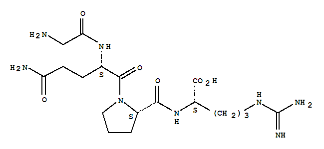 甘氨酰-L-谷氨酰胺酰-L-脯氨酰-L-精氨酸結(jié)構(gòu)式_77727-17-4結(jié)構(gòu)式