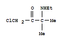 2-Butanone, 1-chloro-3-(ethylamino)-3-methyl-Structure,777790-71-3Structure 2-Butanone, 1-chloro-3-(ethylamino)-3-methyl- Structure,777790-71-3Structure