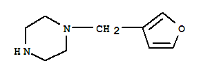 Piperazine, 1-(3-furanylmethyl)-(9ci)Structure,777829-43-3Structure Piperazine, 1-(3-furanylmethyl)-(9ci) Structure,777829-43-3Structure