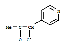 1-氯-1-(4-吡啶)-2-丙酮結(jié)構(gòu)式_778532-97-1結(jié)構(gòu)式