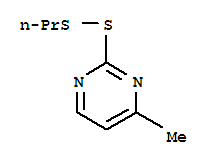 (9CI)-4-甲基-2-(丙基二硫代)-嘧啶結構式_778558-46-6結構式