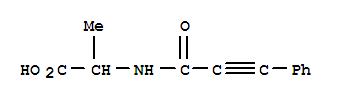 Alanine, n-(1-oxo-3-phenyl-2-propynyl)-(9ci)Structure,778563-97-6Structure Alanine, n-(1-oxo-3-phenyl-2-propynyl)-(9ci) Structure,778563-97-6Structure
