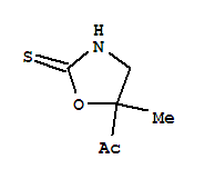 Ethanone, 1-(5-methyl-2-thioxo-5-oxazolidinyl)-(9ci)Structure,77864-06-3Structure Ethanone, 1-(5-methyl-2-thioxo-5-oxazolidinyl)-(9ci) Structure,77864-06-3Structure